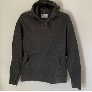 Champion Dark Gray Funnel Neck Front Pocket Hoodie Size Medium